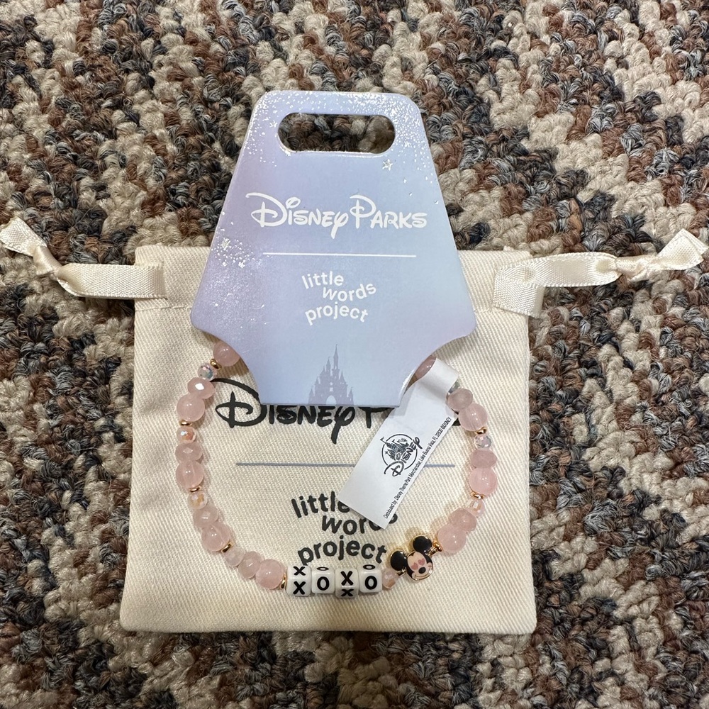 Disney Parks x Little Words Project XOXO Beaded Bracelet